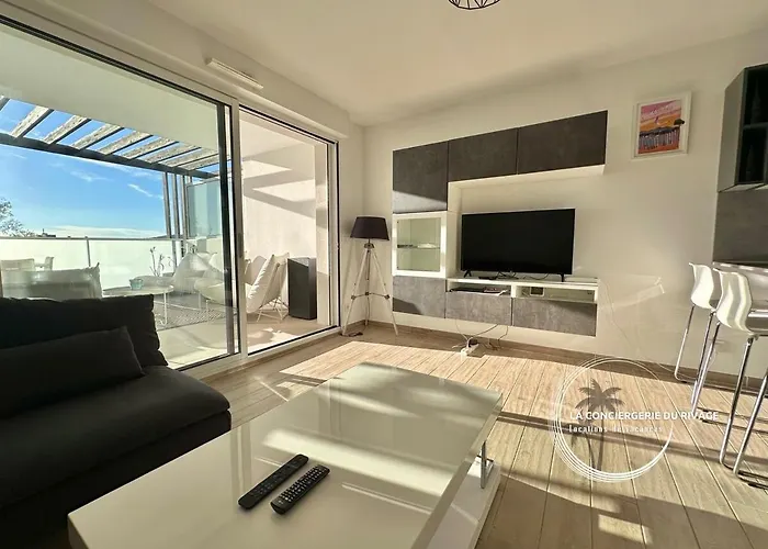 L'horizon - Piscine - A 50m De La Apartament Hyères