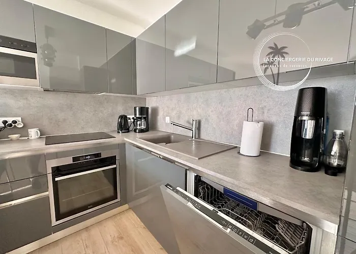 Apartament L'horizon - Piscine - A 50m De La Hyères